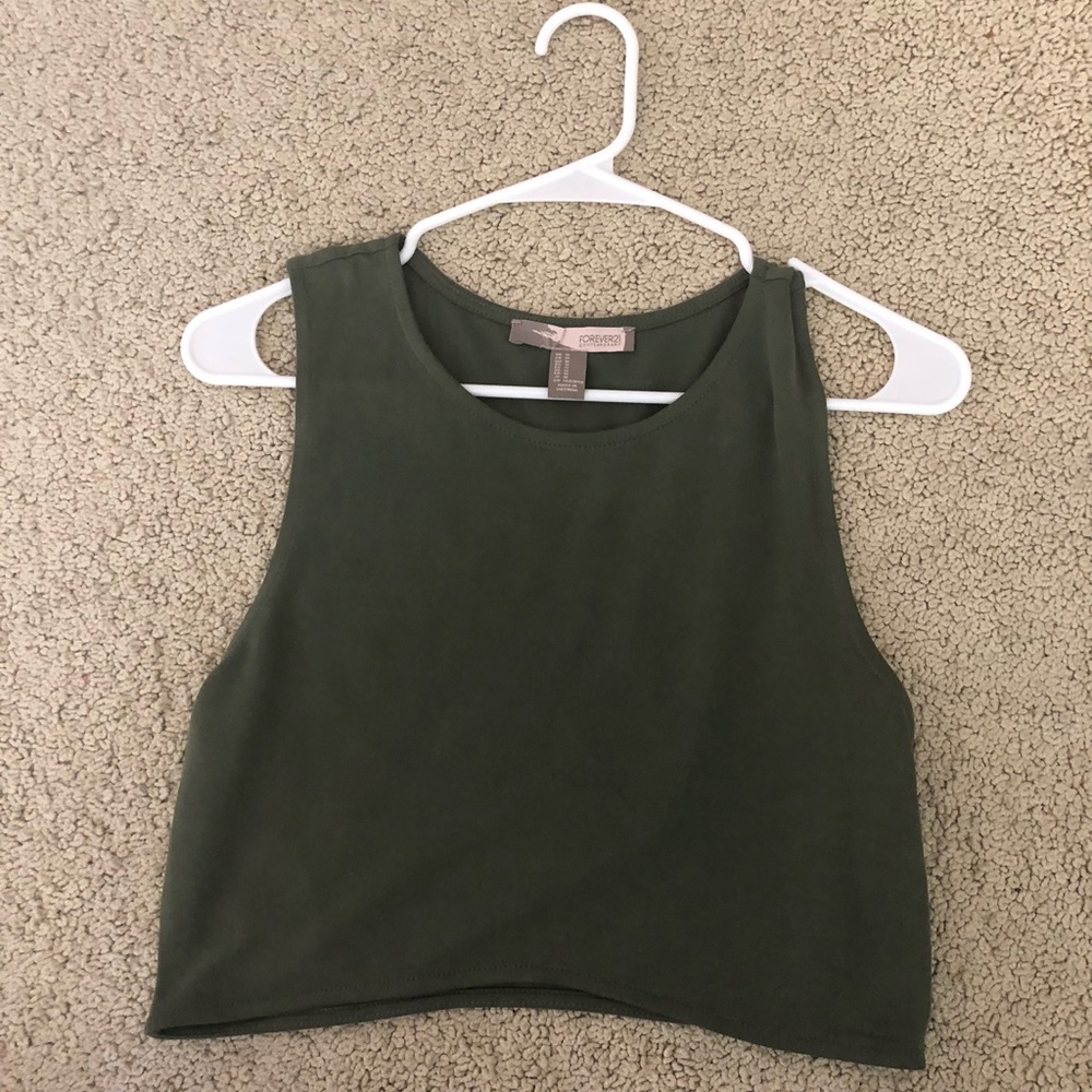 Crop tank top